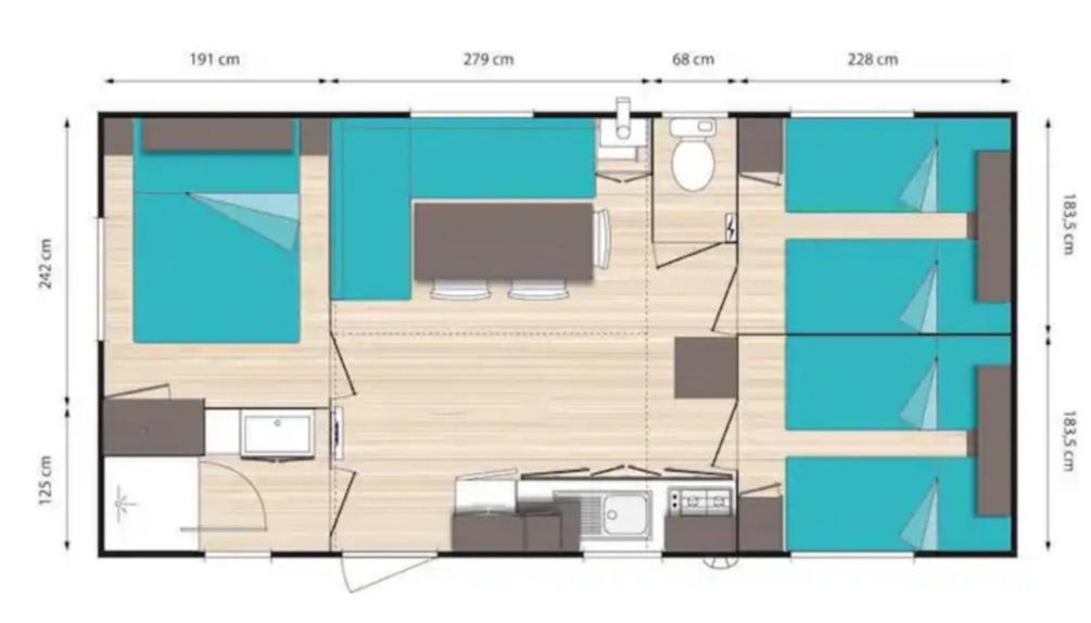 Mobilhome Proche Puy Dufou La Boissiere-de-Montaigu Ngoại thất bức ảnh